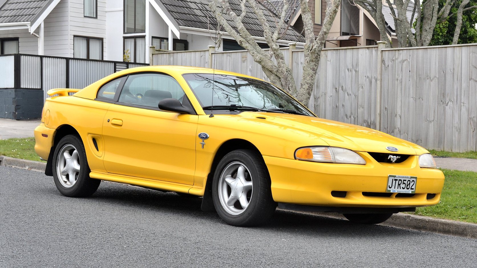 1998 Ford Mustang Yellow